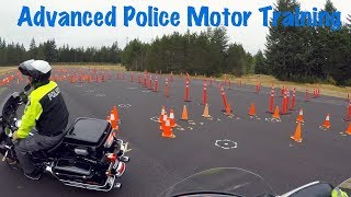 Police Advanced Motor School Training-Motorcycle Officers-Washington State Patrol Academy