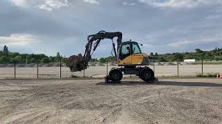 2013 Mecalac 714MW Mobile Excavator I St Aubin, France Auction - 10 \u0026 11 May