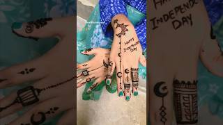 14 August mehndi design🇵🇰 | easy and simple mehndi design