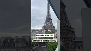 Pullman Paris Eiffel Tower DELUXE ROOM, 1 king size bed, balcony with view of Eiffel Tower 4 Star!