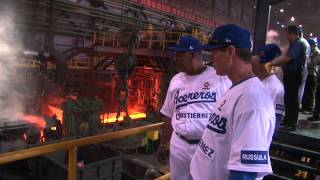 Acereros de Monclova visitan AHMSA