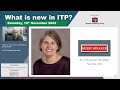 what is new in itp