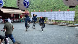 令和元年 奥多摩 山祇神社 小留浦獅子舞 ［花掛り］