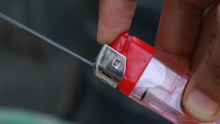 How To Make Water Gun Using Lighter For Holi Pichkari