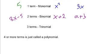 02 Classifying polynomials