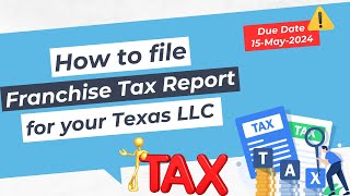 How To File Franchise Tax Report For Your Texas LLC | File Public Information Report OR No Tax Due