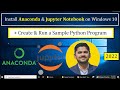 How to Install Anaconda and Jupyter Notebook on Windows 10 /11 | Amit Thinks