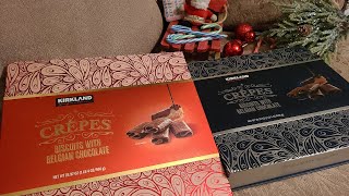 Costco Kirkland CREPES Biscuits with Belgian Chocolate 2020