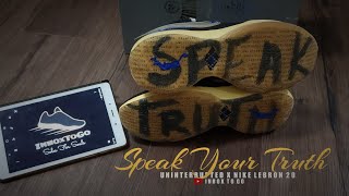 UNBOXING SPEAK YOUR TRUTH 2023 UNINTERRUPTED x Nike Lebron 20