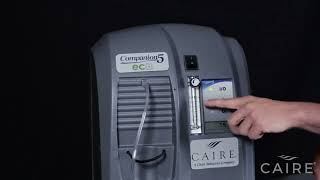 Companion 5 Oxygen Concentrator Visual User Guide - CPAPXchange