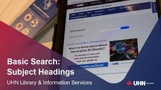 Basic Search Subject Headings