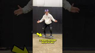 I TAPED A SKATEBOARD TO MY FEET AND LEARNED A BACKFLIP! 🤯