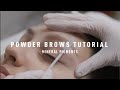 OMBRE BROWS TUTORIAL | MINERAL PIGMENTS | UPDATED 2023