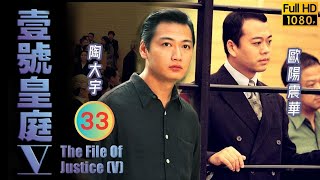 TVB 法律劇 | 壹號皇庭V 33/45 | 林保怡(偉豪)捲入殺人事件 | 歐陽震華 | 陶大宇 | 粵語中字 | 1997 | The File of Justice V