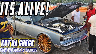 KUT DA CHECK BOX CHEVY IS BACK! NEW TWIN TURBO MOTOR \u0026 WHEELS -Kut Da Check Weekend