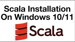 Scala installation on Windows 10