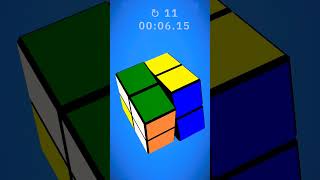 2x2 Rubiks Cube Solved in 13 Seconds Virtual Cube