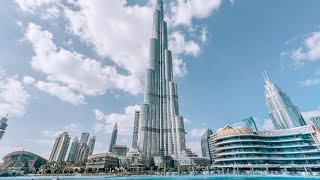 An Evening Walk Around Burj Khalifa – Dubai in Motion