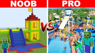 NOOB VS PRO SU PARKI YAPMAK 😱 - Minecraft