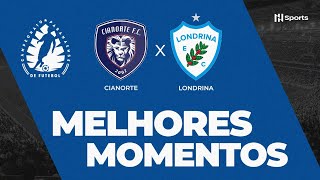 MELHORES MOMENTOS: CIANORTE 1 X 2 LONDRINA | CAMPEONATO PARANAENSE 2025 | 4ª RODADA | NSPORTS