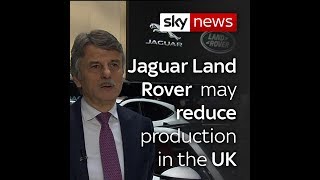 Jaguar Boss Warns Of Cuts In UK Production