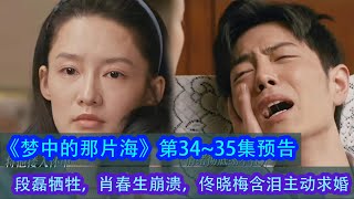 《夢中的那片海》第34~35集預告：段磊犧牲，肖春生崩潰，佟曉梅含淚主動求婚！#夢中的那片海 #肖戰 #李沁