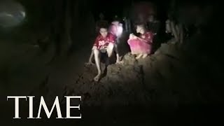 This Is The Moment Rescuers Found The Missing Thai Soccer Team In A Flooded Cave | TIME