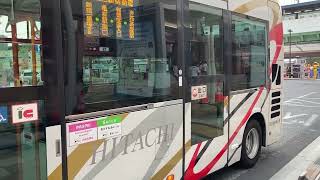 日野ポンチョ日立バス1053新宿小学校南・中川橋西経由亀有駅南口行き新宿循環線亀有駅17時55分発車