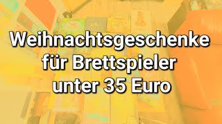 Vor Weihnachten: Brettspiele für unter 35 Euro // #brettspielvibes