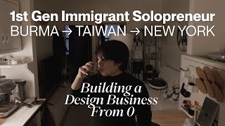 NYC VLOG | 30y/o solopreneur 1st gen immigrant  | 2025 design \u0026 content services planning