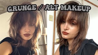 Grunge Makeup Tutorial *quick and easy*
