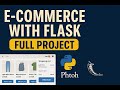 Build a Full E-Commerce Website using Python Flask | Complete Project Tutorial