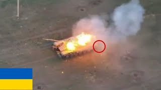 Today, Ukraine troops destroyed all Russian tanks