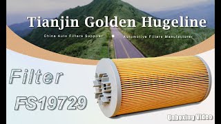 Tianjin Golden Hugeline-FS19729 Fuel Water Separator Filter Unpacking Video|China Filters Supplier