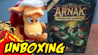 Lost Ruins of Arnak: Expedition Leaders - Unboxing