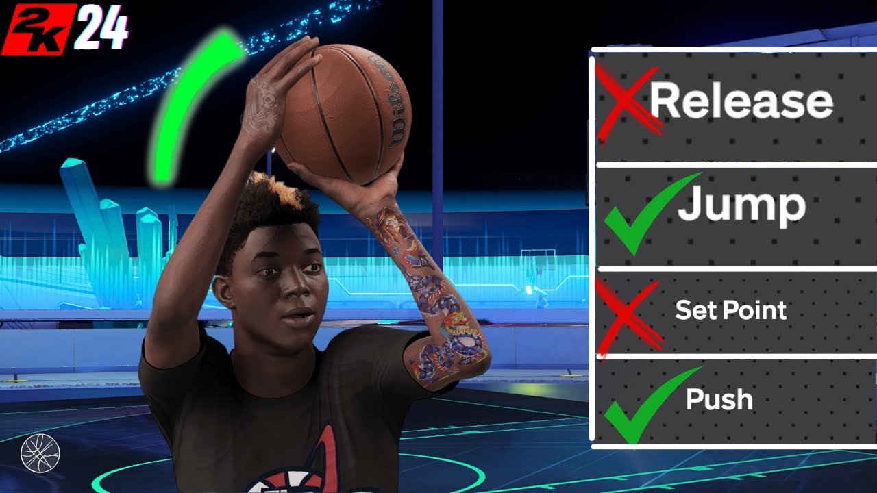 How To Shoot On NBA 2K24: Shot Timing And BEST Controller Settings ...