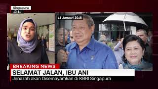 Jenazah Ani Yudhoyono Akan Dimakamkan di TMP Kalibata