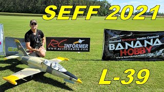 SEFF 2021 Banana Hobby L-39 Grass Field Flight By: RCINFORMER