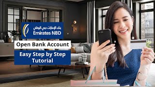 How to Open Emirates NBD Bank Account Online 2024 | Emirates National Bank of Dubai UAE