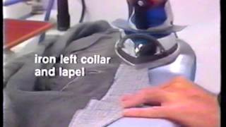 Jacket Ironing on VEIT Varioset Table