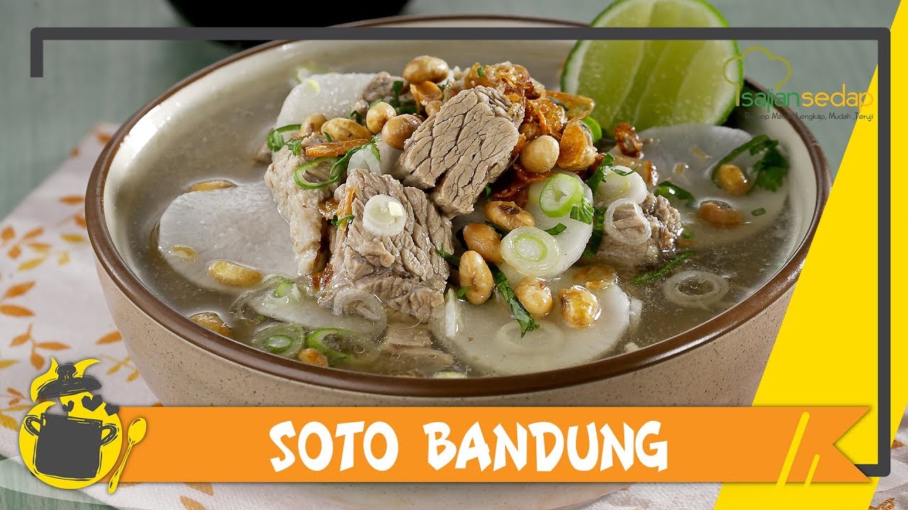 Resep Soto Bandung Tradisional - Vegulou