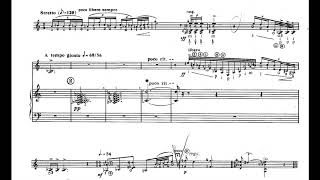 Maurice Ohana - Concerto; Trois Graphiques for Guitar and Orchestra (1957) [Score-Video]