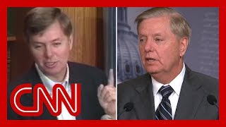 Lindsey Graham called out on impeachment contradictions