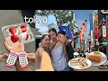 japan vlog | tokyo, shibuya, tonkatsu, sushi, asakusa, daifuku, dji osmo pocket 3 unboxing, gyukatsu