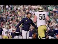 sailed away irish access game 8 at navy notre dame football