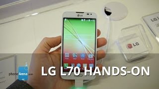LG L70 hands-on