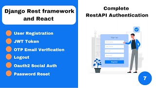 Complete Django Rest Framework jwt authentication. part 7. Github Oauth integration