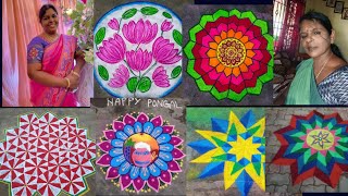 Our subscribers rangoli collections | Pongal kolam | kolam collections | p square rangoli