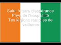 Hymne national de la Côte d'Ivoire l'Abidjanaise