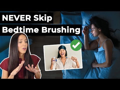 Is it more important to brush your teeth at night?